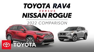 2022 Toyota RAV4 vs 2022 Nissan Rogue | Toyota