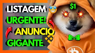 URGENTE!! DOG GO TO THE MOON ( LISTAGEM!! ) ANUNCIO HISTORICO!! – ISSO VAI MUDAR TUDO!! ( CORRE!! )