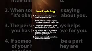 LOVE ❤ PSYCHOLOGY 🤯| #facts #viralshorts