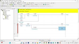 Cara membuat program PLC  dengan CX programmer untuk tandon air