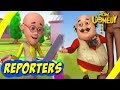 Motu Patlu- EP41B | Reporters | Funny Videos For Kids | Wow Kidz Comedy