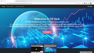 Task 1 - Basic Banking System | Web Development Task | GRIP | TSF