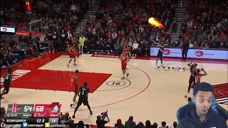 DAME 71 Pts!! FlightReacts To ROCKETS at TRAIL BLAZERS | FULL GAME HIGHLIGHTS | February 26, 2023!
