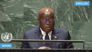 🇬🇭 Ghana - President Addresses United Nations General Debate, 78th Session | #UNGA