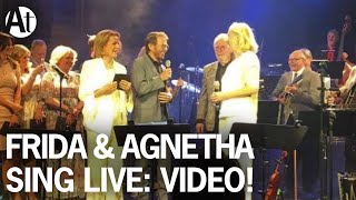 ABBA REUNION: Frida & Agnetha sing The Way Old Friends Do LIVE at Berns, Stockholm, June 2016.