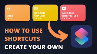 Basics of the Shortcuts App on a Mac - How to create a Shortcut Script