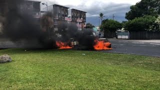 Réunion: heurts entre \