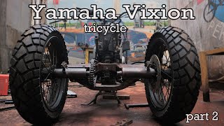 Yamaha Vixion Tricycle Modification. Custom Motor Tricycle part2