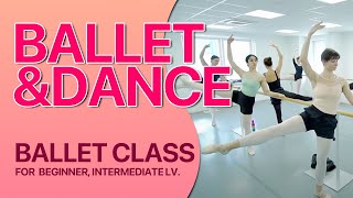 Ballet class for Intermediate, Beginners #ballet #balletclass