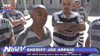 FNN: Sheriff Joe Arpaio Celebrates Veterans Day with Inmates
