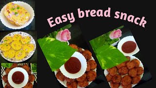 Easy bread snack/Evening snack recipie.ബ്രെഡ് ഉണ്ടെങ്കിൽ ഇപ്പോൾ തന്നെ ഉണ്ടാക്കിക്കോളൂ... 😋