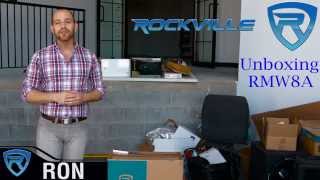 Unboxing Rockville RMW8A 8\