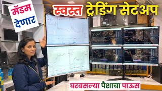 🔴पुणे मॅडम देणार स्वस्त Stock Trading Setup फक्त 12,500 ला Matrix It Solutions sadashiv Peth Pune