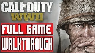 CALL OF DUTY WW2 Full Game Walkthrough - No Commentary (#CallofDutyWW2 Full Game) 2017