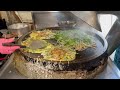 台灣傳統小吃必吃美食 popular taiwanese street food oyster omelette、fried water chestnut streetfood