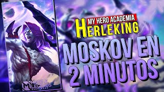 MOSKOV EN 2 MINUTOS 💜Como usar a Moskov, Moskov Guía, tutorial - MOBILE LEGENDS ESPAÑOL