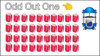 భిన్న మైన ఇమొజీలను కనుక్కోండి / optical illusions 👀 Odd Out One Emoji #viral #find #IQ