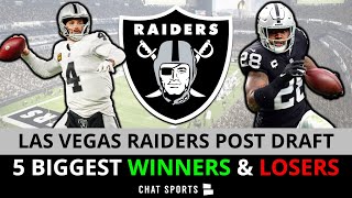 Raiders BIGGEST Winners & Losers After The 2022 NFL Draft In Las Vegas Ft. Derek Carr & Josh Jacobs