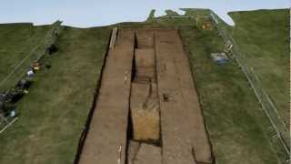 Caistor Roman Project 2012 3D photogrammetry model using octocopter photos