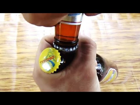 5 Maneras De Abrir Cerveza Sin Destapador - 5 Ways To Open A Bottle ...