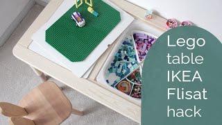 Lego Table IKEA Flisat Hack