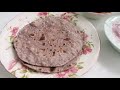 black wheat chapati