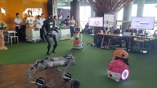 งานนิทรรศการ 30 ปี FIBO ช่วง Show Robot