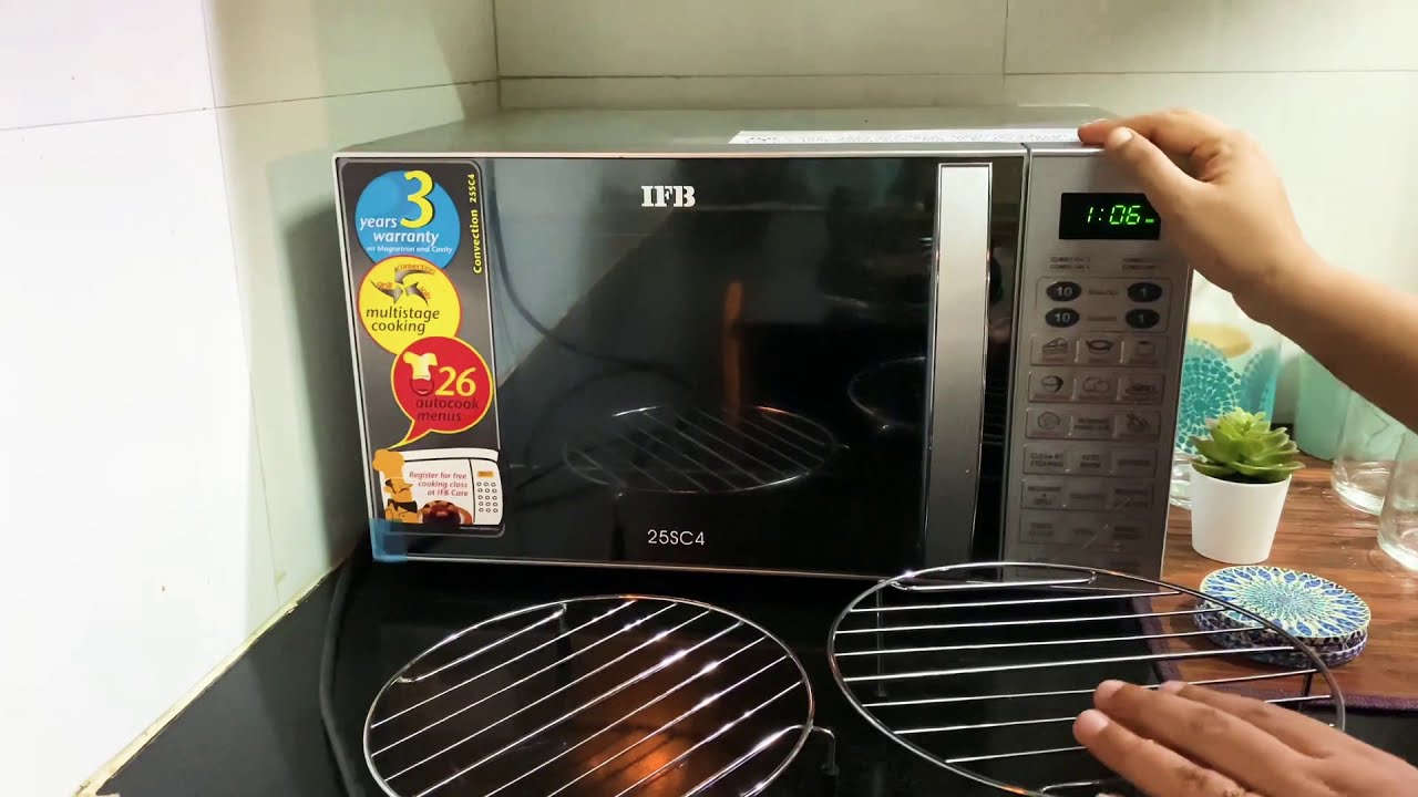 Bake A Cake In An IFB Microwave Oven:Simplified - YouTube