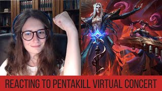 Pentakill Lost Chapter | Virtual Concert | REACTION [League of Legends]