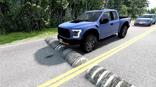 Cars vs Speed bumps Compilation #9 beamng drive ☆ beamng-cars TV