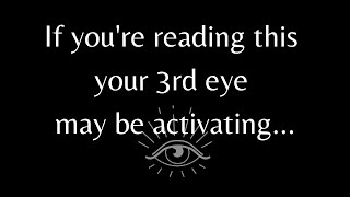 Signs Your 3rd Eye is Opening FAST ⎮Third Eye Chakra Activation