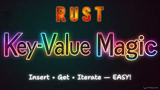 Rust HashMaps Explained Simply! Master insert, get & loop FAST!