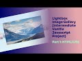Lightbox Image Gallery (Intermediate Vanilla Javascript Project) — Part 1: HTML/CSS
