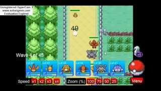 Pokemon tower defense - capturando abra shiny