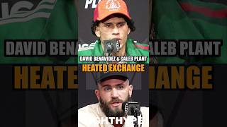 DAVID BENAVIDEZ & CALEB PLANT HEATED “KNOCKED THE F*CK OUT” EXCHANGE