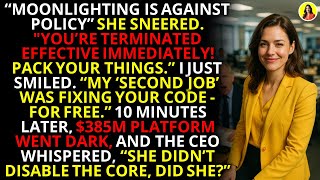 Fired for Moonlighting, I Crashed the $385M Platform 💼 | #OfficeRevenge