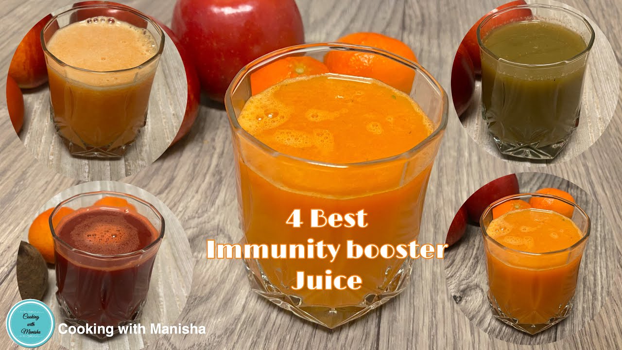 4 Power Packed Immunity Booster Juice Recipes | Healthy Immune Booster ...