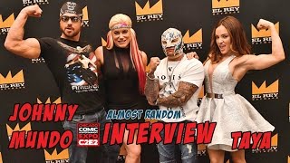 Johnny Mundo and Taya C2E2 Interview