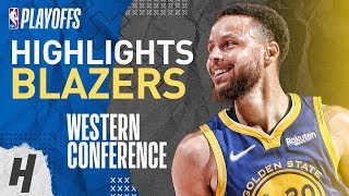 Stephen Curry Full Series Highlights vs Trail Blazers | 2019 NBA Playoffs WCF