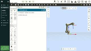 FR Robot Logic instruction Pause command usage