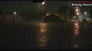 Heavy Rain Sound On Car Window At Night Heavy Rain For Sleep And Relaxation, Insomnia, Study