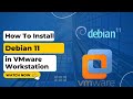 How to install Debian-11 in VMware workstation 2022  #trending #linux #linuxforbeginners #debian