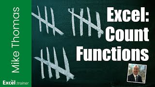 Excel - Back to Basics: Counting: COUNT / COUNTA / COUNTBLANK / COUNTIF / COUNTIFS Functions