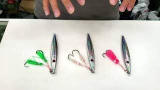 Black Sea Bass Silver Mackerel Jig Presentation