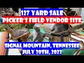 127 Yard Sale 2023 - Picker's Field - Signal Mountain, Tennessee - July 30th