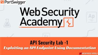 API Testing - Lab 1 | Exploiting an API endpoint using documentation