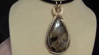 Bronzite Pendant