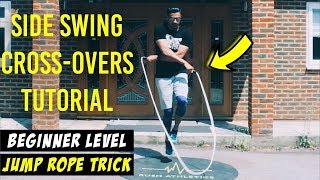 THE BEST BEGINNER JUMP ROPE TRICK? SIDE SWING CROSSOVERS | by Rush Athletics