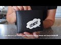 Coach Men’s Marvel 3-in-1 Wallet with Signature Canvas Detail and Coach Bubble