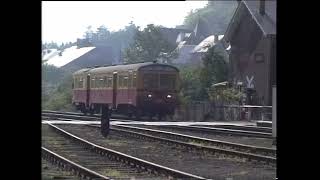 NMBS-SNCB Belgium, Line 166 Dinant-Bertrix (Athus Meuse) Houyet sep 1998